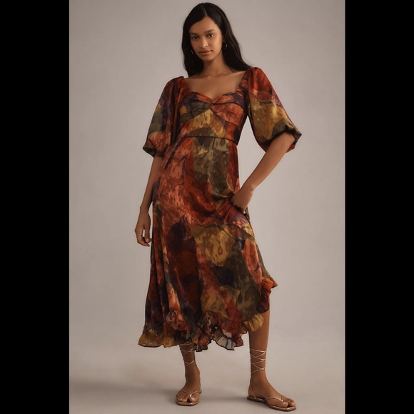 knee length dresses for ladies Hutch Silvana Maxi Dress – Bluefly main image 0